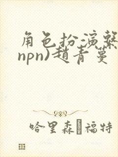 角色扮演系统(npn)赵青蔓