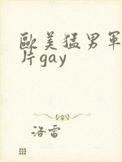 欧美猛男军警长片gay