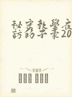 秘密教学夜晚到访的子豪20话