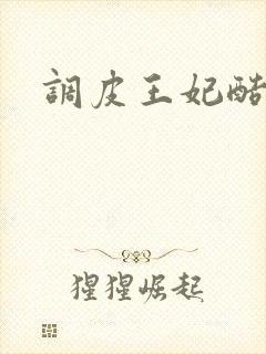 调皮王妃酷王爷