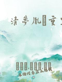 清梦胤礽重生