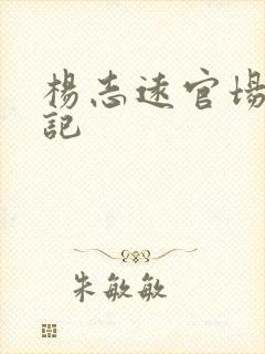 杨志远官场飙升记