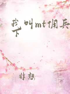 我叫mt佣兵天下