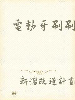 电动牙刷刷尿孔