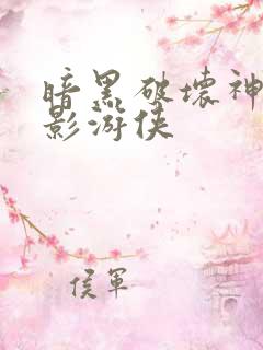 暗黑破坏神之暗影游侠