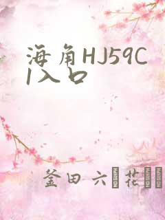 海角HJ59C1入口