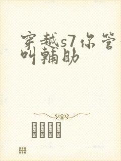 穿越s7你管这叫辅助