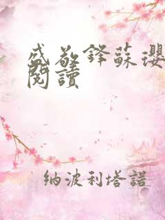 盛敬锋苏璎免费阅读