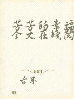 芳芳的幸福小说全文在线阅读