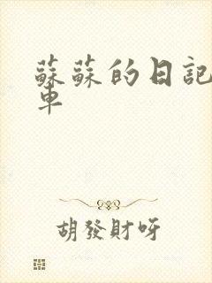 苏苏的日记公交车