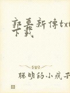 郭嘉新传txt下载