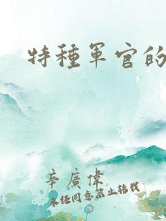特种军官的宠妻
