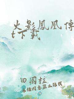 火影凤凰传txt下载