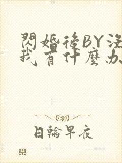 闪婚后BY没钱我有什么办法