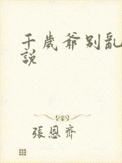 千岁爷别乱来小说