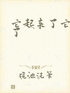 它起来了它想你了