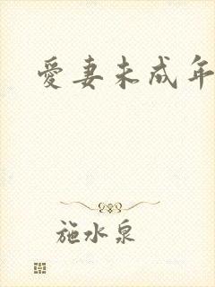 爱妻未成年