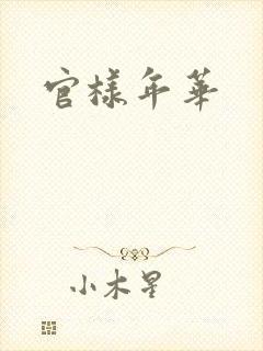 官样年华