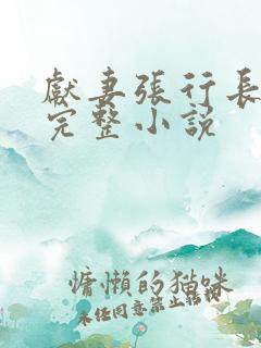 献妻张行长全文完整小说