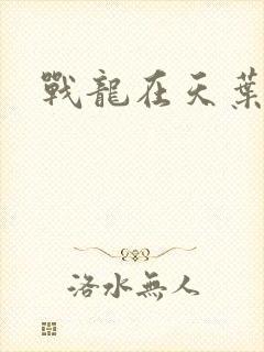 战龙在天叶凡