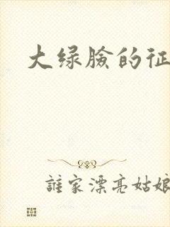 大绿脸的征途