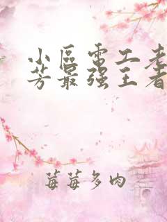 小区电工老周刘芳最强王者