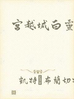 宫越城白灵汐