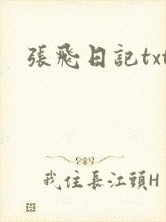 张飞日记txt