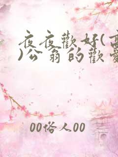夜夜欢好(高h)公翁的欢爱