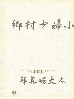 乡村少妇小说
