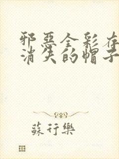 邪恶全彩存在感消失的帽子