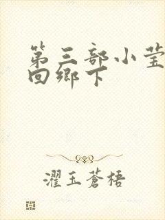 第三部小莹乱翁回乡下