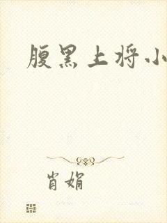 腹黑上将小小妻