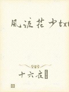 风流花少txt