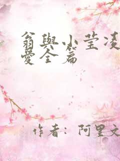 翁与小莹凌晨欢爱全篇