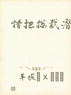 错把总裁潜规则