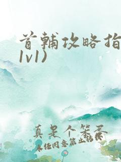 首辅攻略指南(1v1)