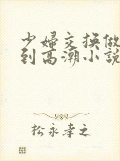 少妇交换做爰做到高潮小说