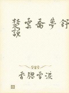 楚云乔梦舒的小说