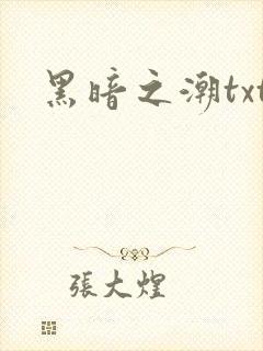 黑暗之潮txt