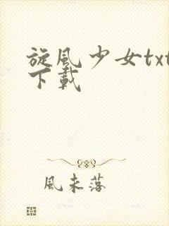 旋风少女txt下载
