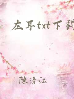 左耳txt下载