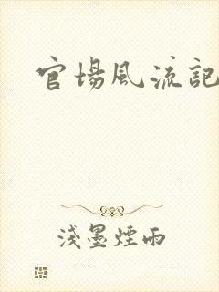 官场风流记