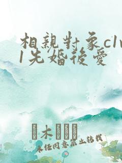 相亲对象c1v1先婚后爱