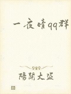 一夜晴qq群