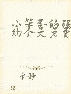 小笨蛋的强制婚约全文免费