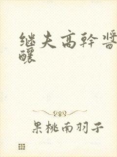 继夫高干酱酱酿酿