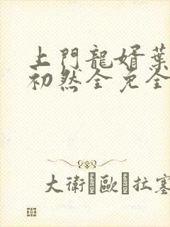 上门龙婿叶辰萧初然全免全集