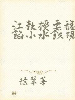 江教授要稳住肉馅小水饺视频