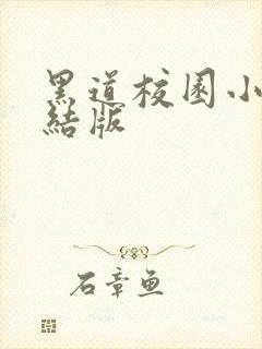 黑道校园小说完结版